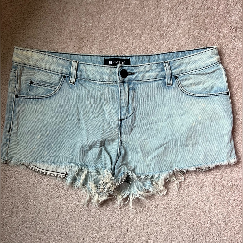Matix | Size 28 Light Denim Shorts